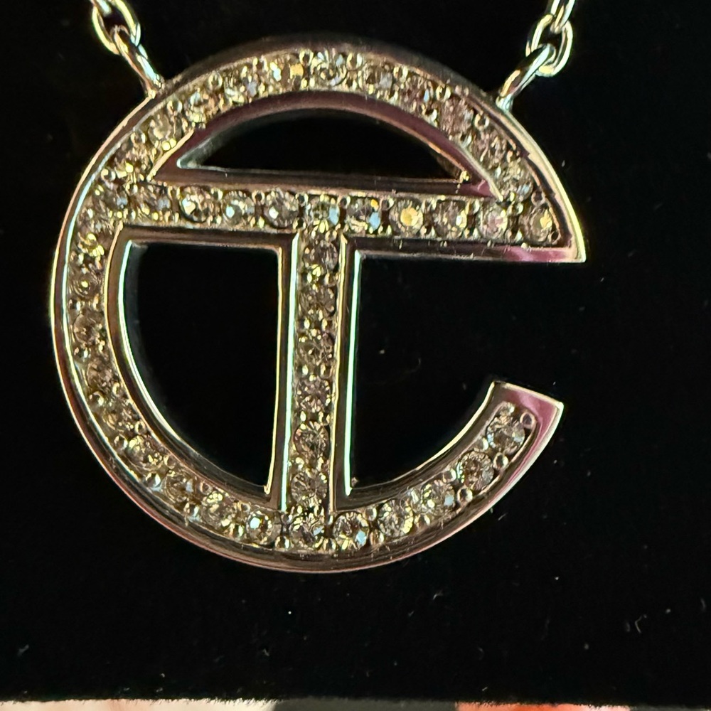 Silver Crystal Pendant Necklace